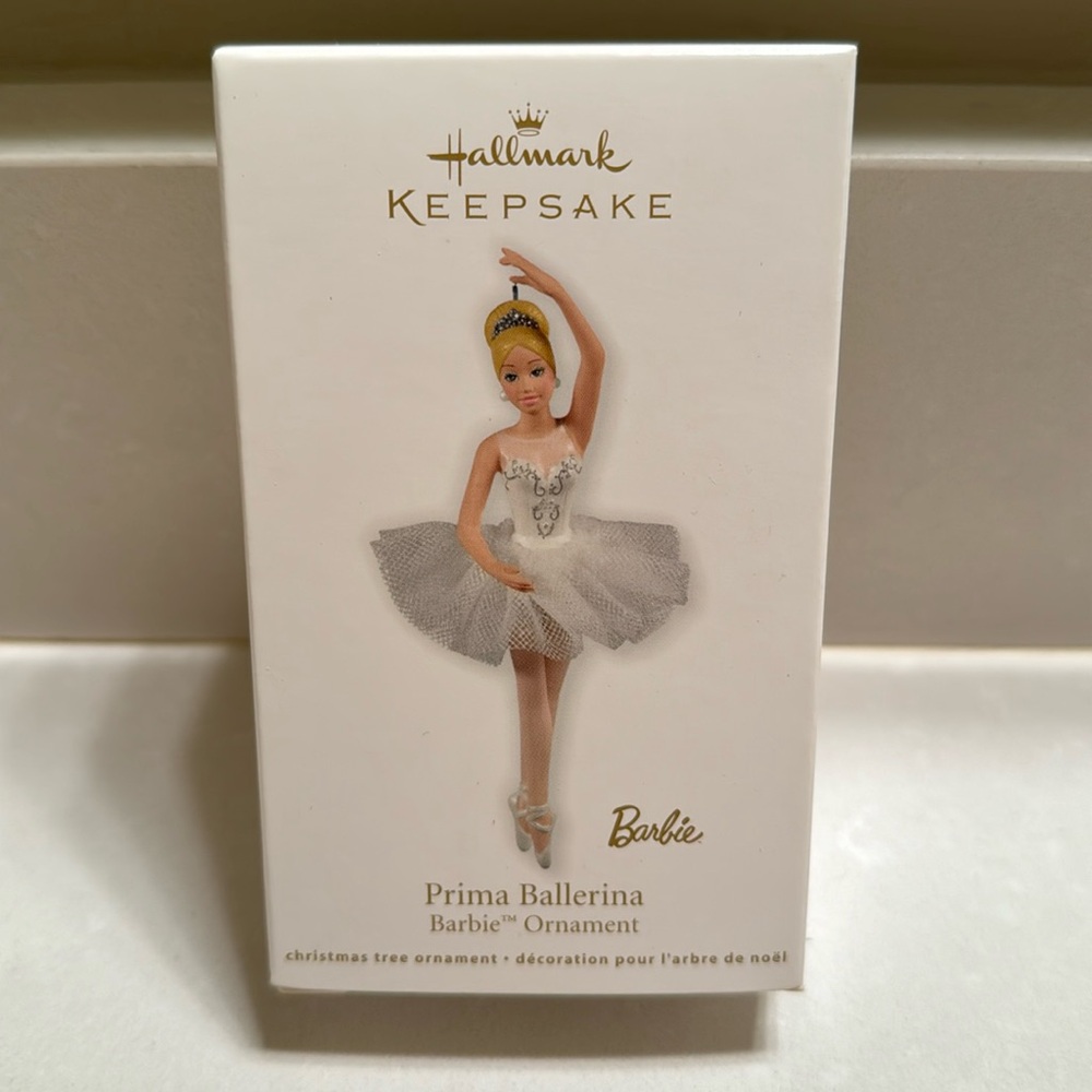 Prima Ballerina Barbie Ornament by Hallmark 2011